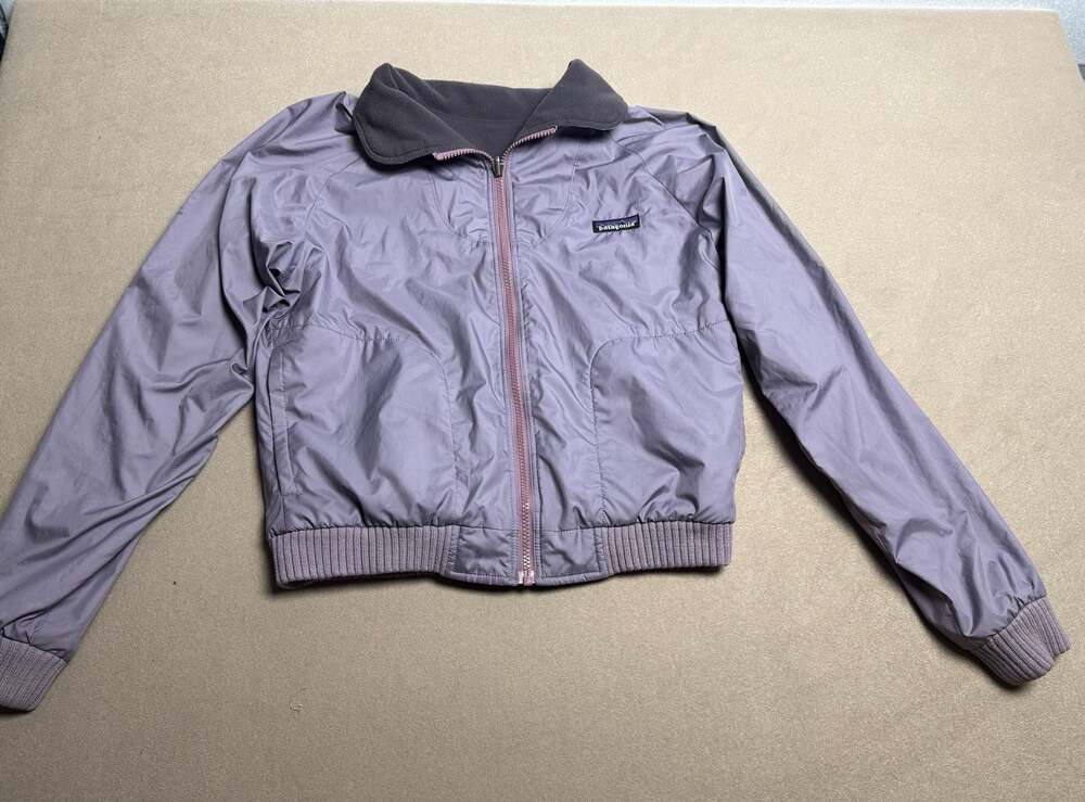 Vintage Patagonia Shelled Synchilla Reversible Bomber Fleece Jacket
